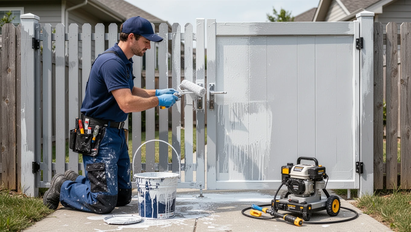 Fence & Gate Painting