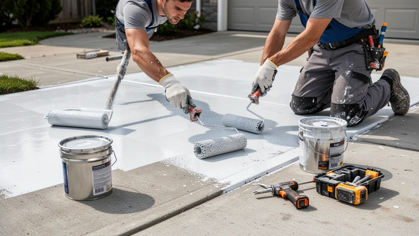 Concrete & Driveway Painting